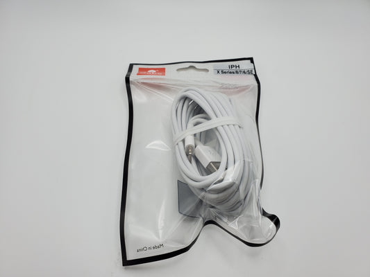 Cable- 10 Ft- Lightning- iPhone/iPad