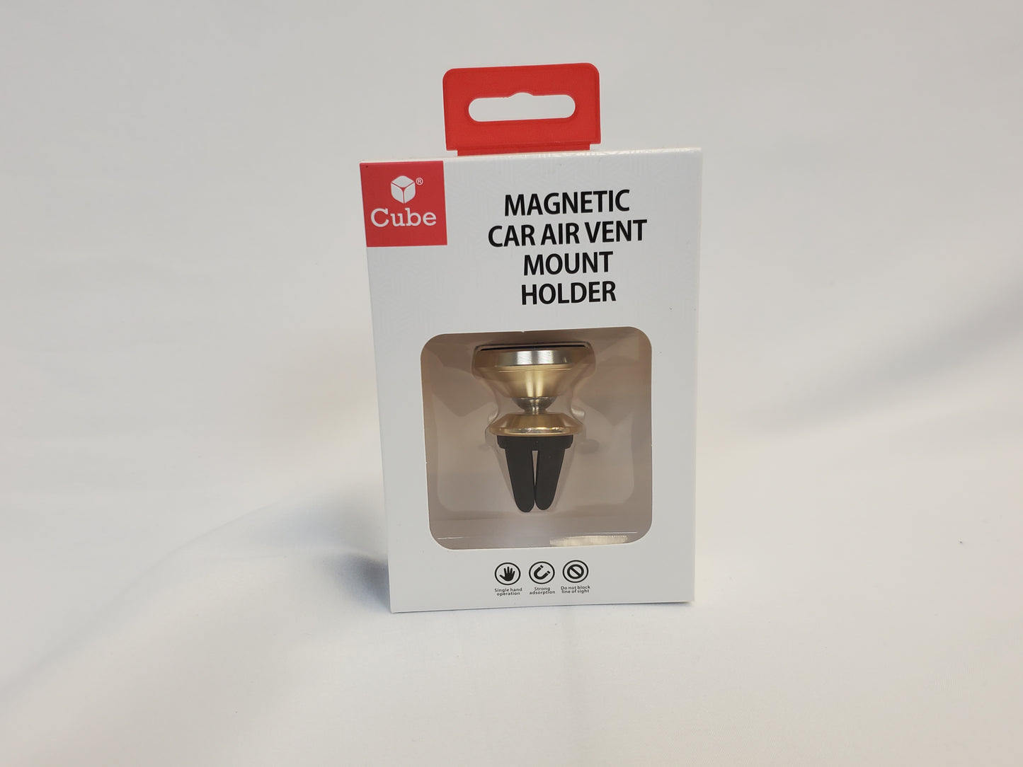 Magnetic Car Vent Mount - Gold